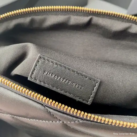 Tony Luxuries YSL POUCH QUILTED SADE IN LAMBSKIN 0622
